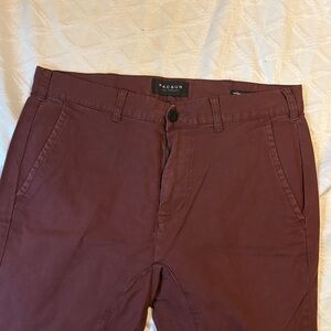 PacSun Men's Maroon Chinos